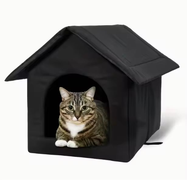 PawEquip Outdoor Elevated Cat House