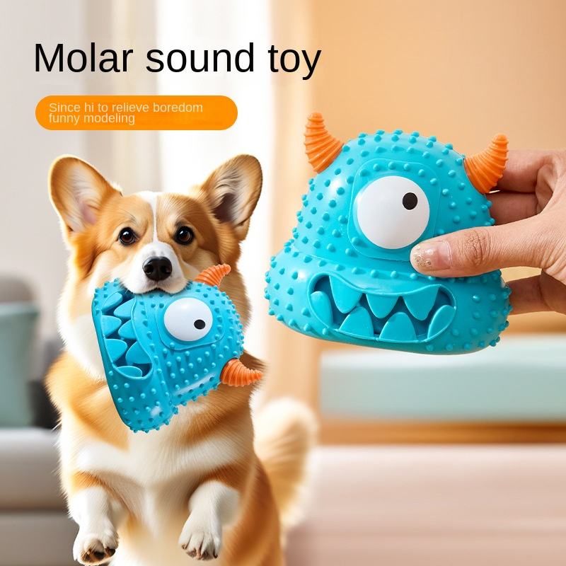 PawEquip Little Monster Squeaky Dog Toy
