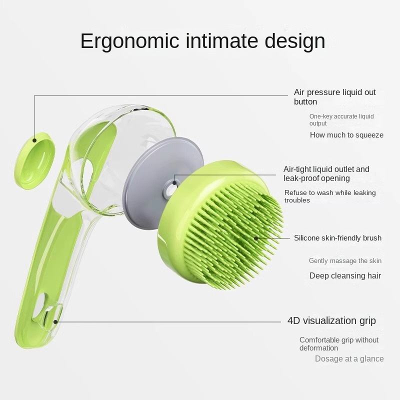 PawEquip Pet Grooming & Bath Massage Brush