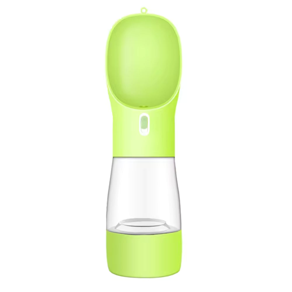 PawEquip Dual-Chamber Pet Travel Water & Snack Bottle