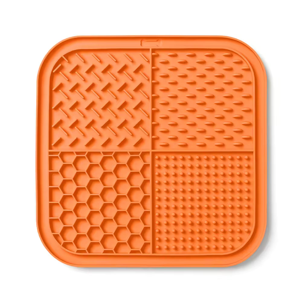 PawEquip Silicone Lick Mat & Slow Feeder