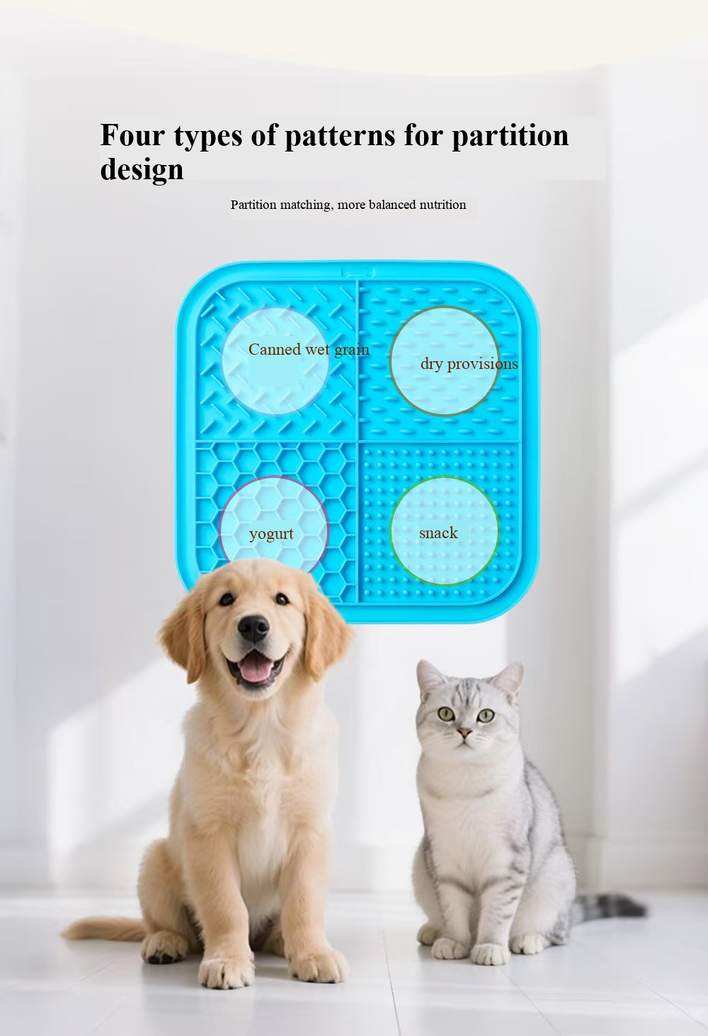 PawEquip Silicone Lick Mat & Slow Feeder